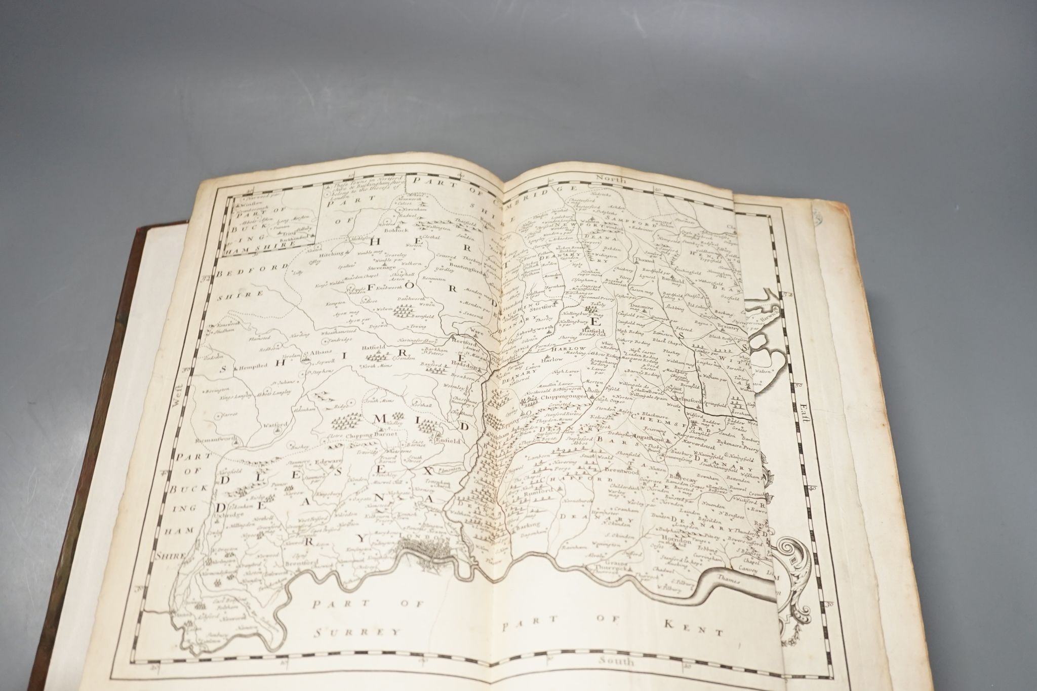Stead, William. Thomas (editor) - Real Ghost Stories: A Record of Authentic Apparitions. Being the Christmas Number of the Review of Reviews, 5 works in 1, 1st editions, qto, red cloth, boards faded and scuffed, endpaper